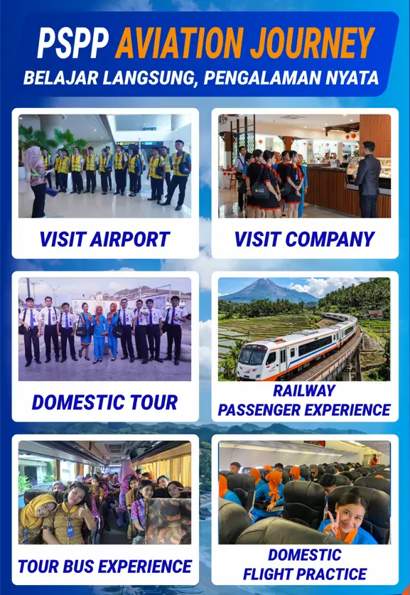 PSPP Aviation Journey: Pengalaman belajar langsung di dunia penerbangan.